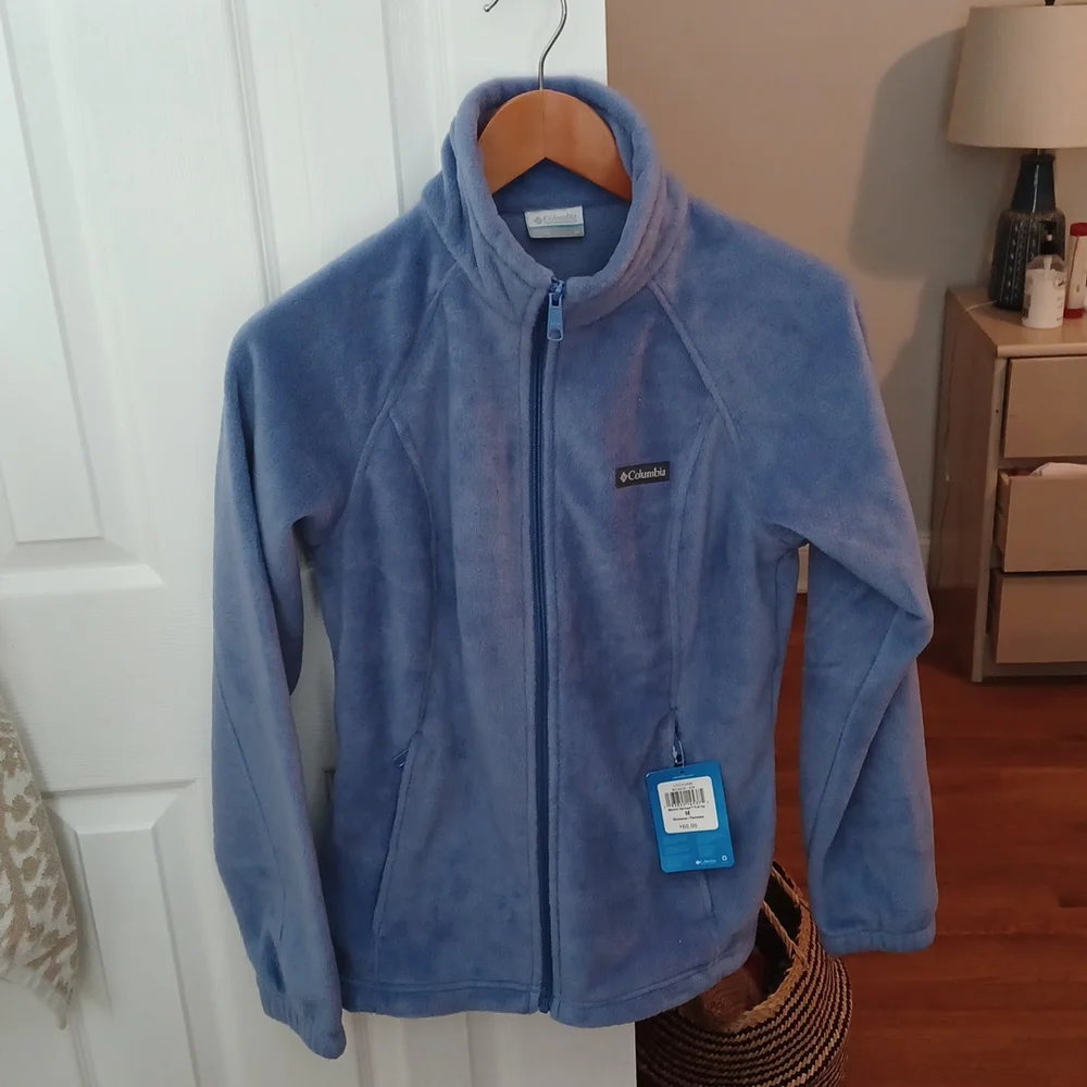 NWT Columbia Fleece Zip-up - Picture 1 of 3